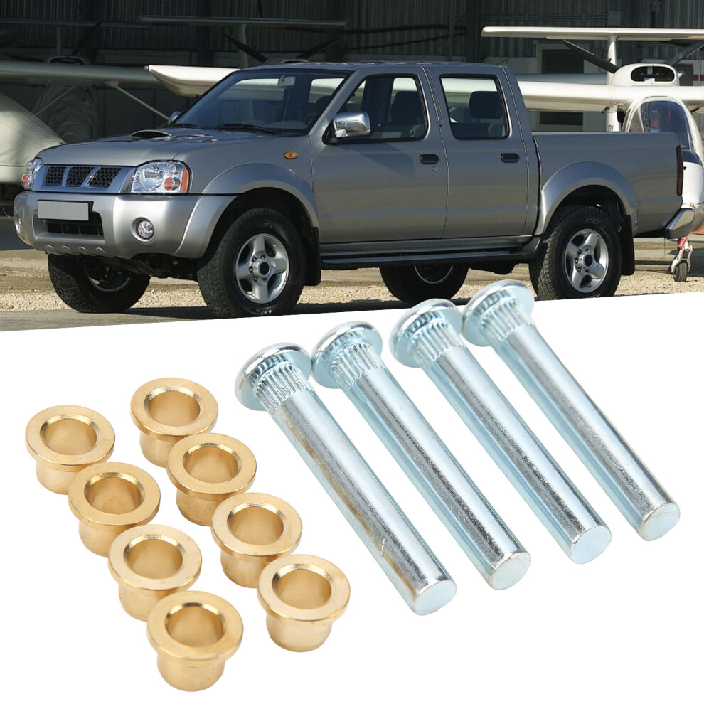 Door Hinge Pin Bushing Kit Metal Replacement For Nissan Navara D22 Frontier Ute Pickup Truck 1997-2005 7891321549056