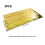 3 pezzi di coperte termiche d'emergenza oro e argento 160x210 cm 5