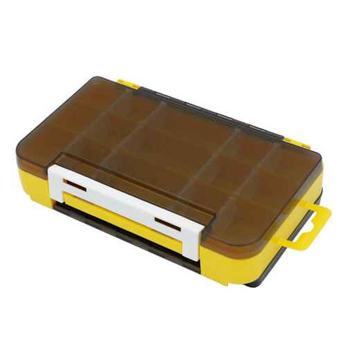 Double Sided Bait Box Lures Organizer Fishing Tackle Container 2