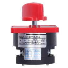 BERM Conmutador de transferencia 1 polo 2 posiciones 4 kW 380 V