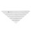 Righello per tubi a strisce, 1 pezzo, acrilico trasparente, 23,3  12,2 cm 11