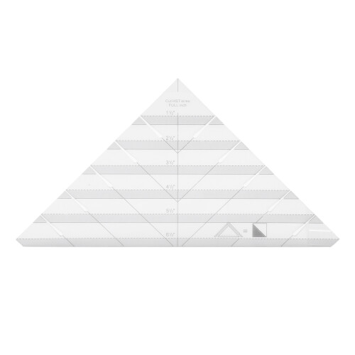 Righello per tubi a strisce, 1 pezzo, acrilico trasparente, 23,3  12,2 cm 1