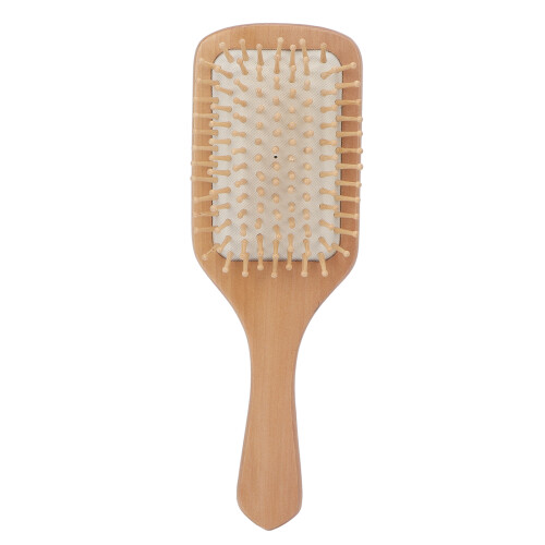 Cepillo de pelo de madera 25x8 cm pala desenredante 1
