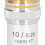 Objectif achromatique en laiton 10/0,25 de 20,2 mm 12