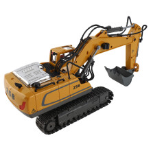 1:20 Scale Remote Control Excavator Construction Tractor Light Music 11 Channels 2.4Ghz RC Excavator Toy