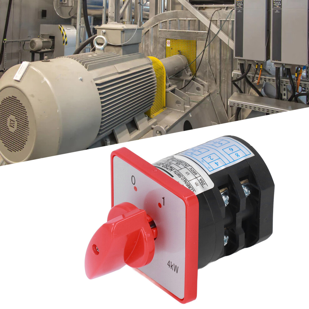 Changeover Switch Pc Flame Retardant Combination Selector Switch 2 Sections 2 Gears Ac380v 9471321554625