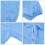 ESD Coat Polyester Paint Protective Workshop Split Clean Clothes for Microelectronics XL 8