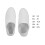 Chaussures Static Proof PVC toile blanche pointure UK 45 12