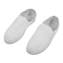 Chaussures antistatiques en toile PVC blanche Pointure 37