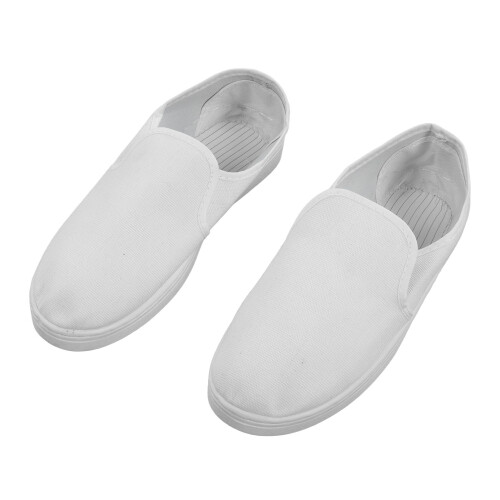 Chaussures antistatiques blanches taille 40 PVC toile