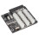 Scheda breakout GPU per mining, 12 porte, nera, 800 W 8
