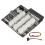 Scheda breakout GPU per mining, 12 porte, nera, 800 W 2