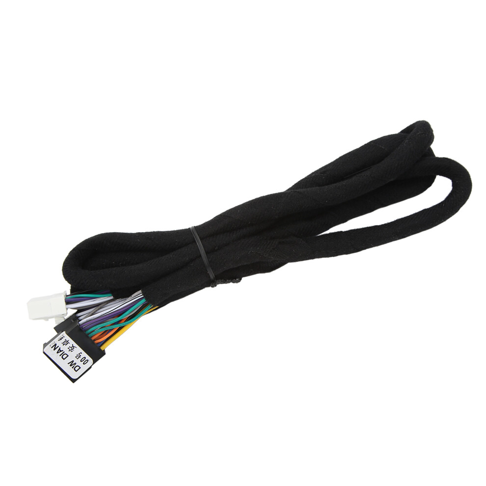 12V Car Dsp Amplifier Wiring Harness Cable Socket Iso Plug High Fidelity Universal For Android 7901321556203