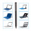 Lápiz táctil para Surface 3/Pro3-6, 1024-4096 Negro 16