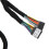 Arnés de cableado DSP de 12V con enchufe ISO - 15A ABS+Metal 3
