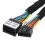 Arnés de cableado DSP de 12V con enchufe ISO - 15A ABS+Metal 4