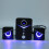 D-221 Altavoz de escritorio Bluetooth 2.1 mini, negro, 3W 4