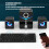 D-221 Altavoz de escritorio Bluetooth 2.1 mini, negro, 3W 5