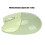 M3DM Mini Verde 1xAA DPI 800-1200-1600 Inalámbrico 7