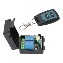 1CH10A Interruptor de relé remoto de 12V 75mAh, 433MHz ABS