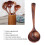 Cucharón de mango largo - madera de acacia, 1.37-2.68 oz 6