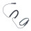 Braccialetto da polso antistatico ESD nero 1,8 m GroundWire 11