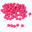 100 pezzi puntine da mappa 9,5x20mm rosso rosa 15