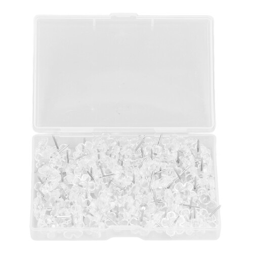 Spilli per corsage 100 pezzi - bianco trasparente 2,3 oz 1