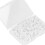Spilli per corsage 100 pezzi - bianco trasparente 2,3 oz 8