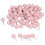 100 pezzi puntine rosa per mappe 9.5x20mm 13