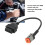 Cable de diagnóstico OBD2 de 6 pines para motocicleta ABS 4