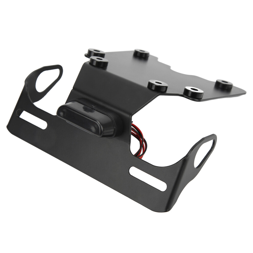 Motorcycle Tail License Plate Holder Bracket Carbon Steel Replacement For Tenere 700/Rally Xtz700 2019Â2022 7901321558665