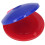 10 pezzi di castagnette da dito in plastica, diametro 5,5 cm, Blu/Rosso 7