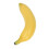 Maraca de fruta de plástico ABS 6+ meses Banana 15