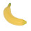 Maraca de fruta de plástico ABS 6+ meses Banana 1