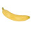 Maraca de fruta de plástico ABS 6+ meses Banana 16