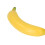 Maraca de fruta de plástico ABS 6+ meses Banana 13