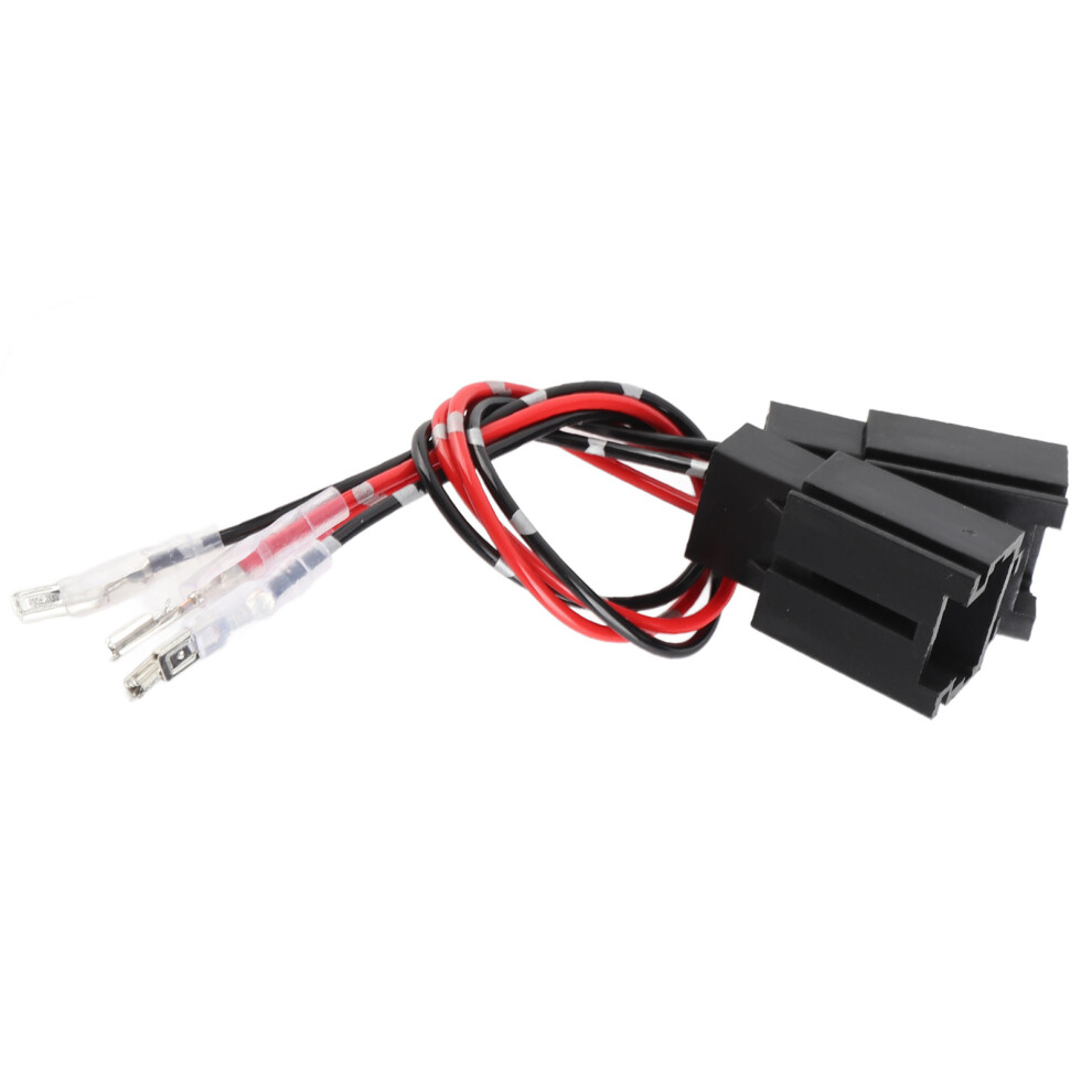 Pair 12V 3A 10W Car Door Speaker Wiring Harness Adapter With Plug 7661321562474