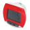 Podomètre rouge professionnel avec clip – portable 16