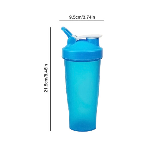 Botella batidora de 20 oz, capacidad de 700 ml, Bolas Loop, PP 1