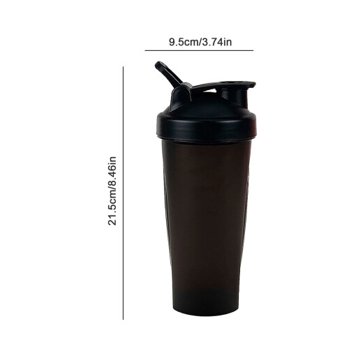 Botella mezcladora de proteína 20oz 700mL, 600mL/20oz 1