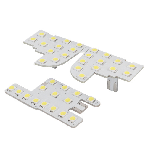 3 piezas 48SMD 39LED Luz Interior del Coche 12V 5W Blanco 1