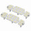 6 piezas 48SMD 12V Luz de panel LED de cúpula blanca 5W 1