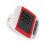 Podomètre à clip rouge avec écran LCD, compteur de pas 7