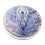 Tamburo sciamano siberiano 25x6 cm 180 g multicolore 11