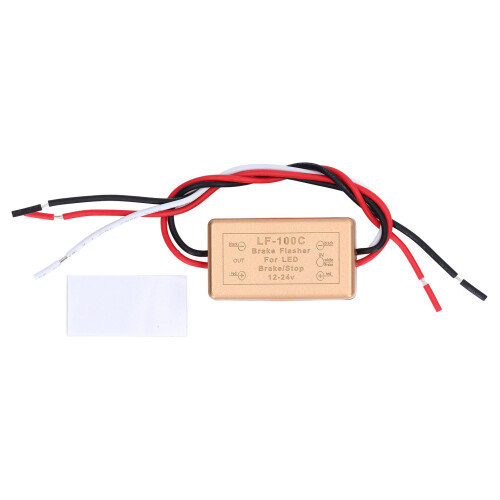 LF-100C 50W ABS LED Estroboscópico Controlador de 12-24V 1