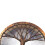 Tamburo sciamano siberiano 25x6 cm 180 g multicolore 12