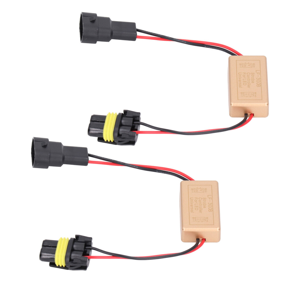 2Pcs 50W Led Strobe Controller Continuous Strobe Abs Fog Strobe Module Flash Strobe Controller For Led Headlights Light 9471321564273