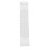 Tapis de mesure pour bébé blanc ABS+PVC pliable 2
