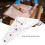 Righello per quilting con scanalatura a 22,5 8 piedi trasparente 3